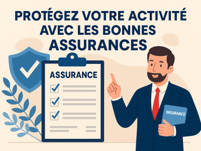Protection d’activité avec les bonnes assurances.