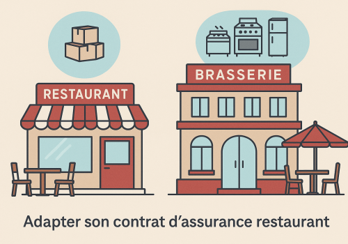 Adapter son contrat d’assurance pour restaurant ou brasserie.